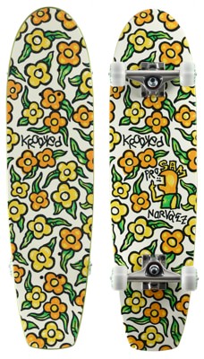 Krooked Sam Narvaez Pro Flowers Zinger 7.75 Complete Cruiser Skateboard - view large