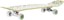 Krooked Sam Narvaez Pro Flowers Zinger 7.75 Complete Cruiser Skateboard - angle