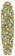 Krooked Sam Narvaez Pro Flowers Zinger 7.75 Skateboard Deck - top