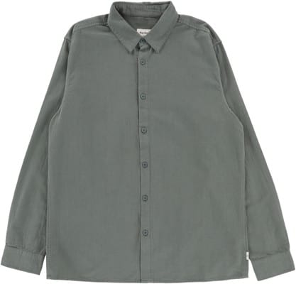 Rhythm Classic Linen L/S Shirt - silver pine - view large