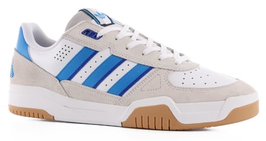 Adidas Tekkira Cup Skate Shoes - footwear white/bright blue/lucid blue - view large