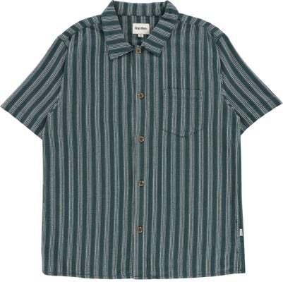 Rhythm Eli Stripe S/S Shirt - teal - view large