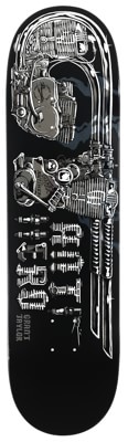 Anti-Hero Taylor Revvington 8.5 Skateboard Deck - matte black dip - view large