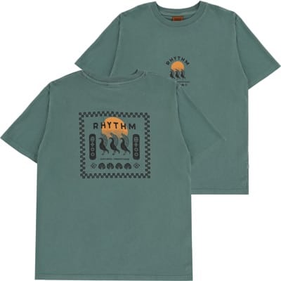 Rhythm Natural Vibrations Vintage T-Shirt - vintage green - view large