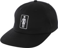 Girl Classic OG Snapback Hat - black