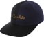 Chocolate Scrunk Snapback Hat - black/navy
