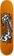 Space Program Rosales KO 8.25 Skateboard Deck - brown
