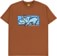 Carpet Dog T-Shirt - brown