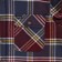 Brixton Bowery Flannel - mood indigo/port/saffron - front detail