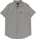Brixton Charter Stripe S/S Shirt - charcoal/grey