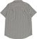 Brixton Charter Stripe S/S Shirt - charcoal/grey - reverse