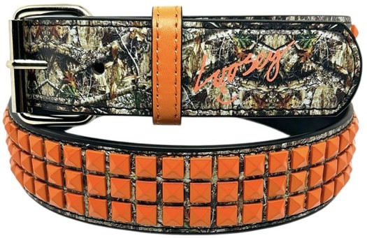 Loosey Camo Stud Belt - orange - view large