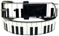 Loosey Piano Key Belt - black/white