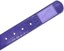 Loosey Croc Skin Belt - purple - detail