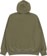 Burton Moretown Pullover Hoodie - forest moss - reverse