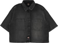 Dickies Women's Denim Top - black wash