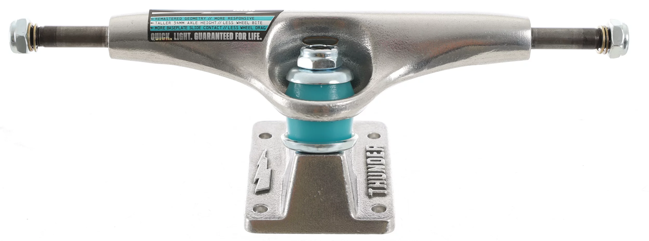 Thunder Polished T-II Skateboard Trucks - polished (148) | Tactics