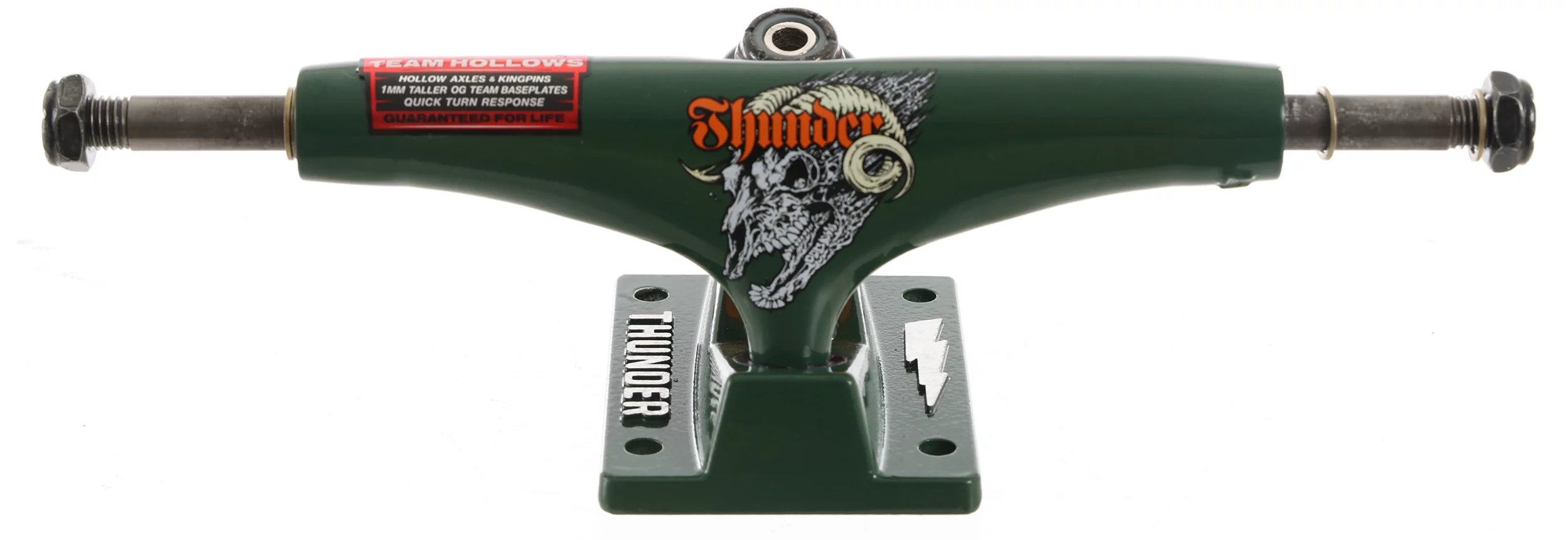 Thunder Screaming Shadowhorn Hollow Skateboard Trucks - green (147