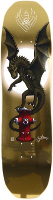 Powell Peralta Andy Anderson Hydrant 8.4 Flight Skateboard Deck - gold foil - view large