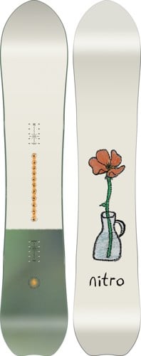 21-22 NITRO ナイトロ DROP - 149cm Nitro Women's Drop Snowboard 2026 | Tactics