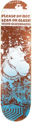 WKND Meurle Please Do Not Lean On Glass 8.25 Skateboard Deck - view large
