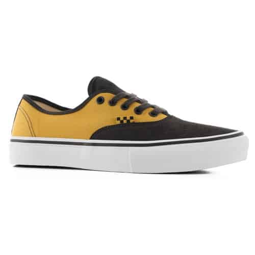 Vans Skate Authentic Shoes fade black/mustard Tactics
