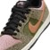 Nike SB Dunk Low Pro SB - Quickstrike Skate Shoes - (arts & rec) khaki/amber brown-rough green-rust pink - angle