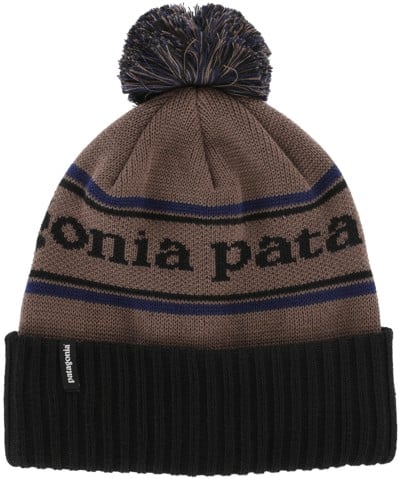 Patagonia Powder Town Beanie - park stripe: marlow brown  display picture 1