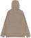 Burton Oak Hoodie - summit taupe heather - reverse
