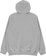 Burton Mountain Pullover Hoodie - gray heather - reverse