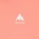 Burton Mountain Pullover Hoodie - sunrise coral - front detail