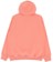 Burton Mountain Pullover Hoodie - sunrise coral - reverse