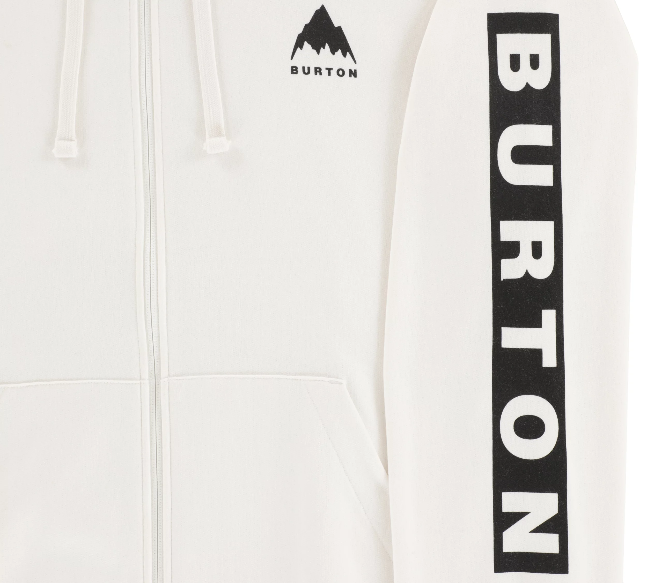 Burton Elite Full Zip Hoodie - stout white | Tactics