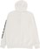 Burton Elite Full Zip Hoodie - stout white - reverse