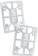 Opera Clear Risers - clear