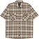 Dickies Mike Anderson Check S/S Shirt - dark olive