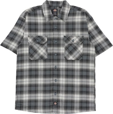Dickies Mike Anderson Check S/S Shirt - stormy weather - view large