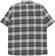 Dickies Mike Anderson Check S/S Shirt - stormy weather - reverse