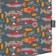 Patagonia Go To S/S Shirt - salmon energy: old growth green - detail