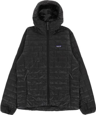 Patagonia Nano Puff Hoody Jacket - black - view large