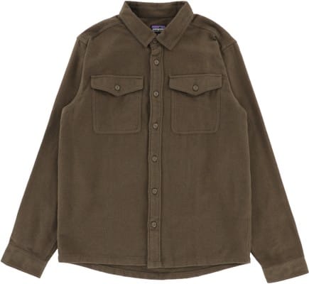 Patagonia Organic Cotton Fjord Flannel Shirt - whole weave: marlow brown - view large