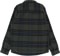 Patagonia Organic Cotton Fjord Flannel Shirt - catch: old growth green - reverse