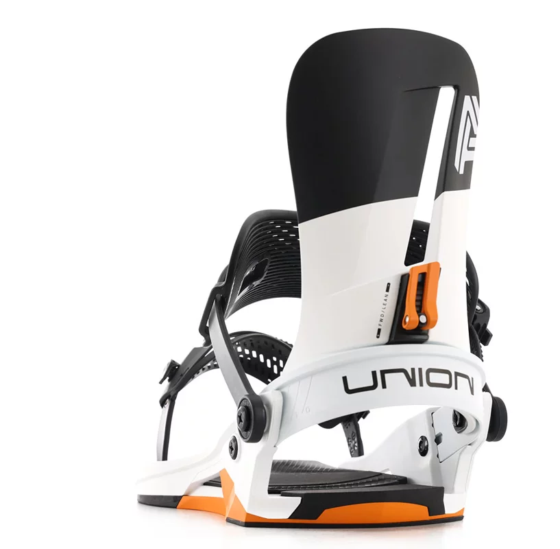 Union Atlas Snowboard Bindings 2026 - white/orange | Tactics