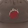 Santa Cruz Minimal Burnt Opus Snapback Hat - walnut - front detail