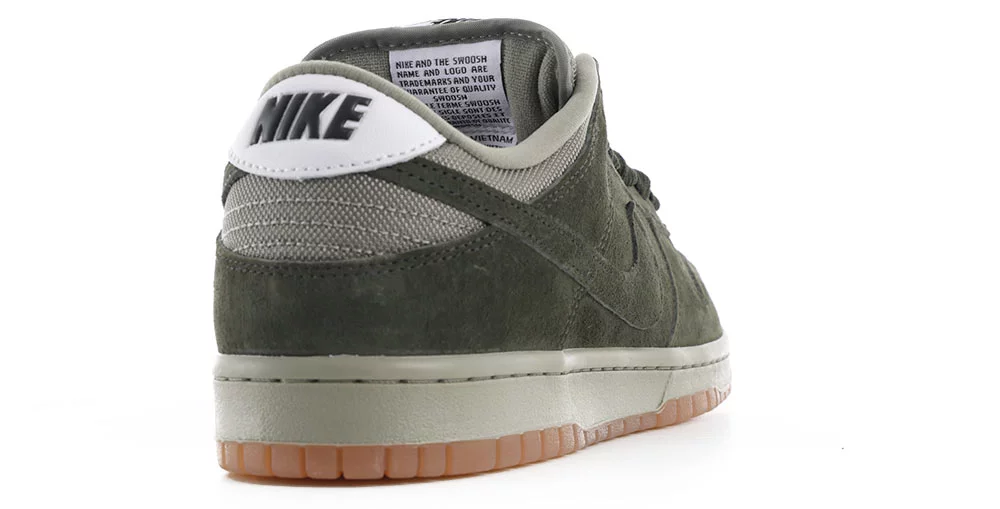 Nike SB Dunk Low Pro B Skate Shoes - sequoia/sequoia-light