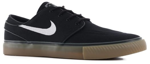 Nike SB Zoom Janoski OG + Canvas Skate Shoes - black/white-black-white - view large