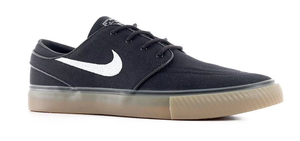 Nike SB Zoom Janoski OG + Canvas Skate Shoes - black/white  display picture 3