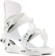 Union Force Classic Snowboard Bindings 2026 - white - reverse