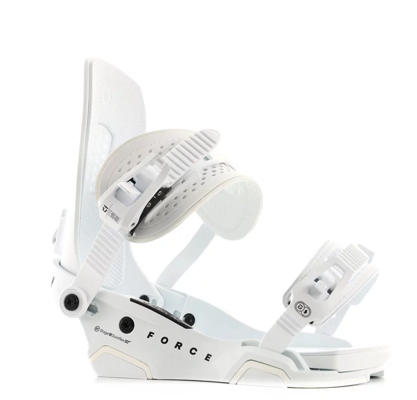 Union Force Snowboard Bindings 2026 - white 20-yr | Tactics