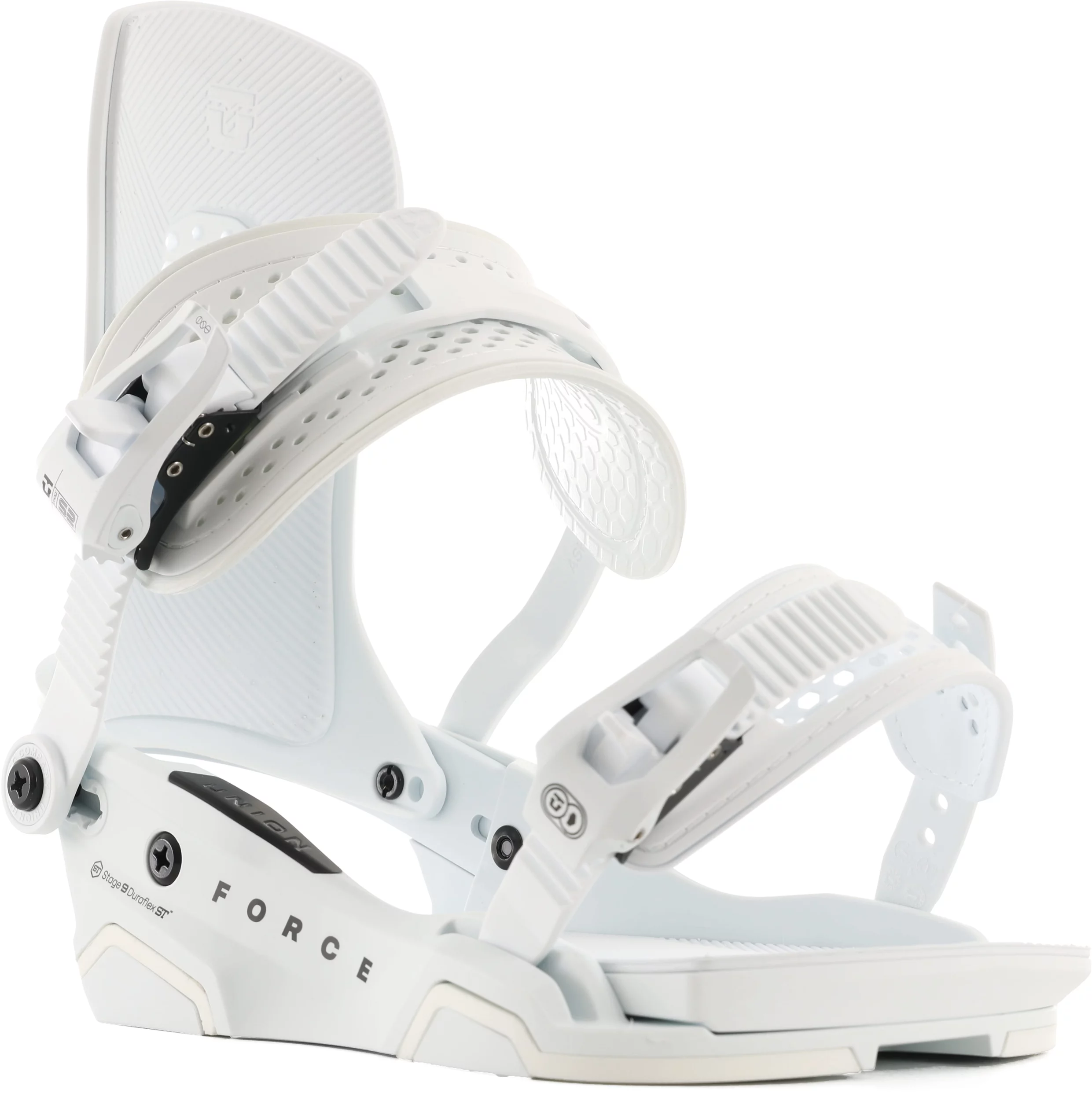 Union Force Snowboard Bindings 2026 - white 20-yr | Tactics